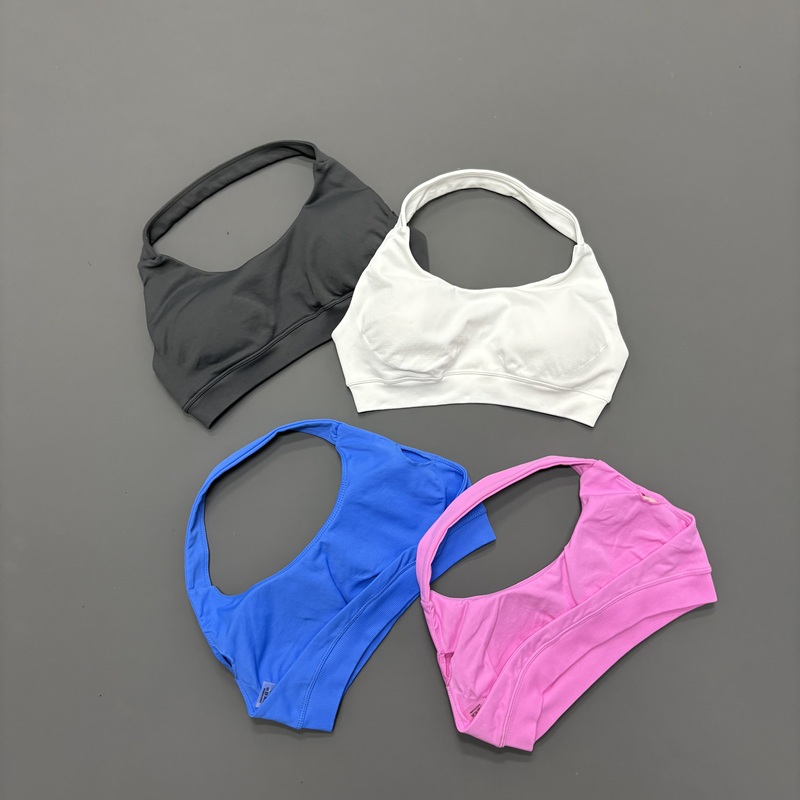 T Shirt Bra Seamless - HISTELLO Bezszwowy Biustonosz Sportowy z Dekoltem