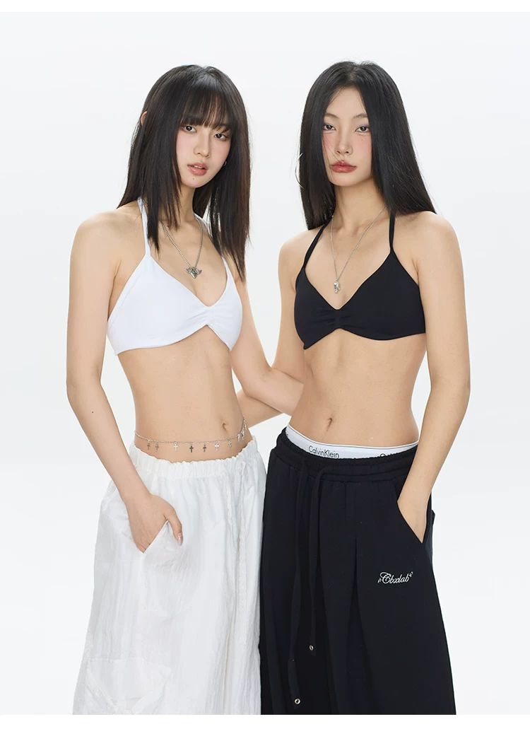 T Shirt Bra Seamless - Seksowny sportowy biustonosz bezszwowy w stylu