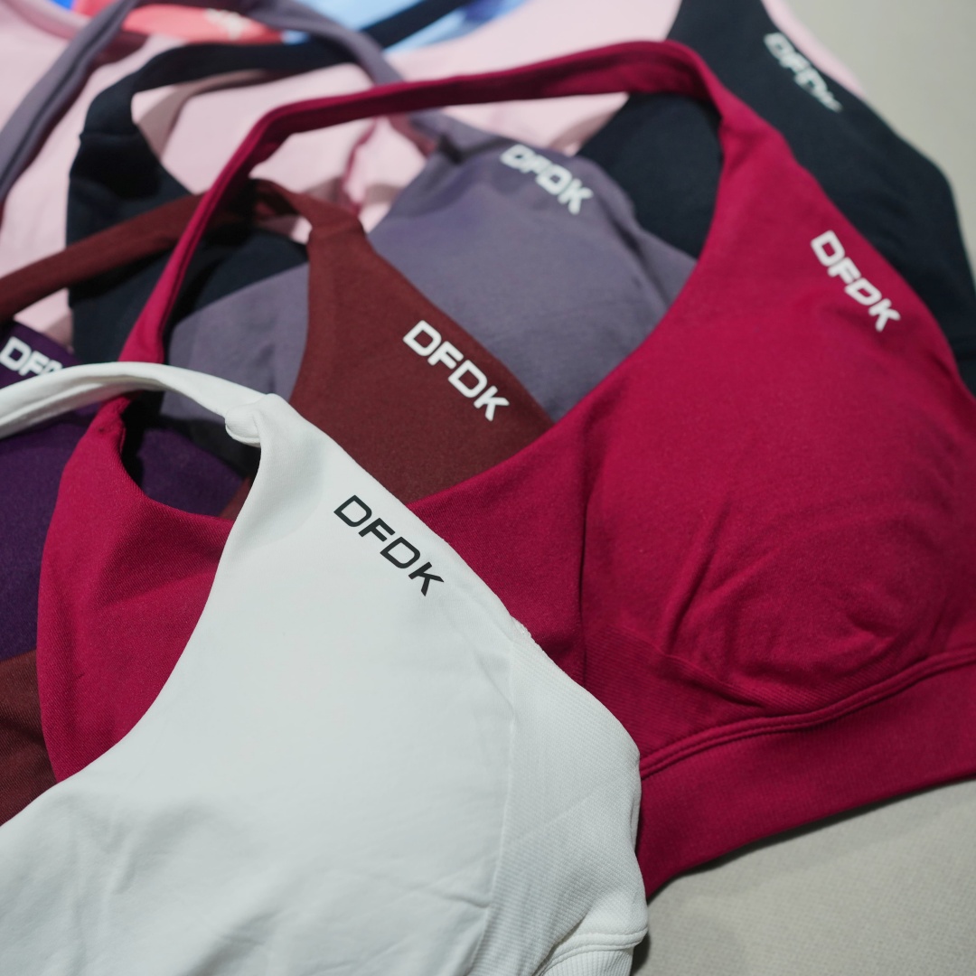 Biustonosz sportowy DFDK z wys – Plunge Bra Push Up recenzja i cena