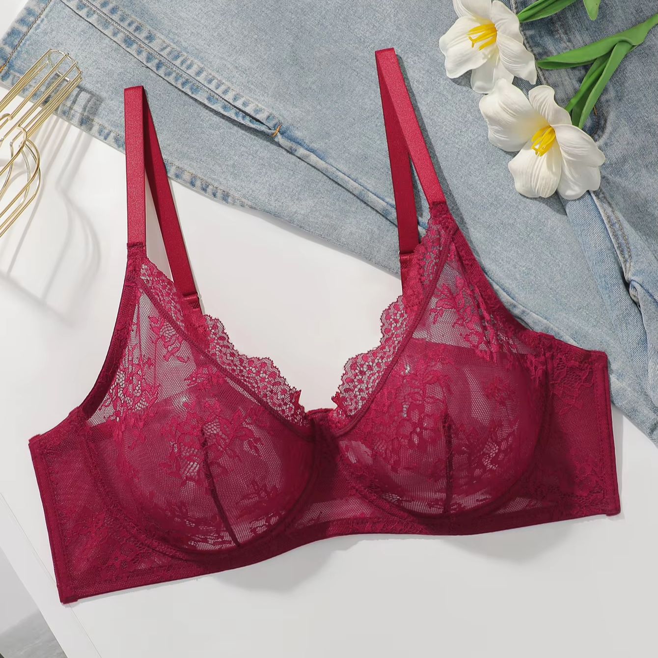 Damski biustonosz plus size, c – Full Coverage Bra recenzja i cena