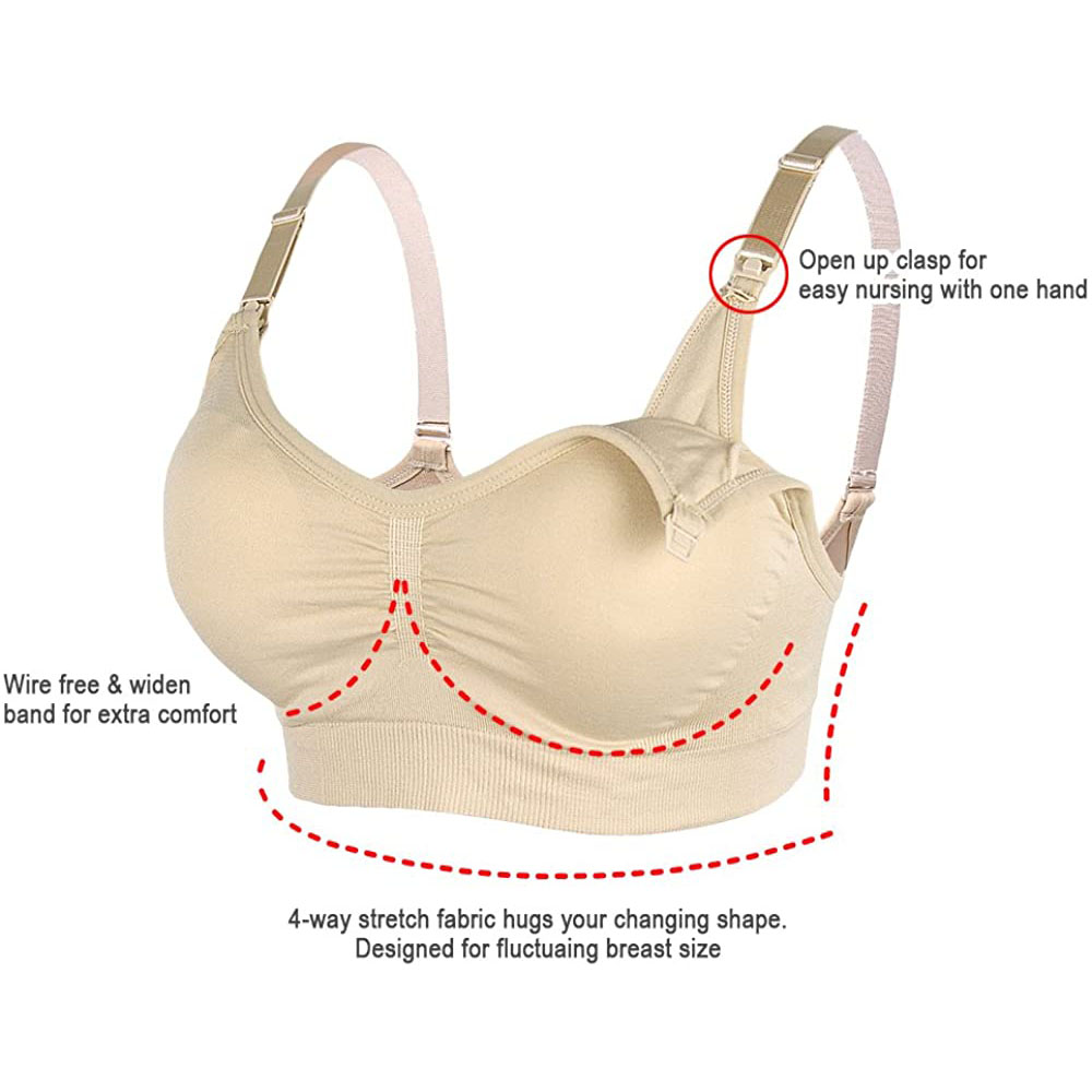 Damski biustonosz do karmienia – Nursing Bra Clip recenzja i cena