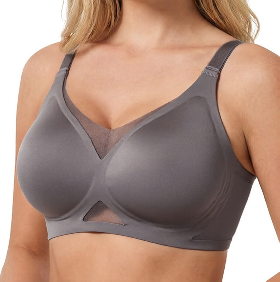 Damski bezszwowy biustonosz be – Sheer Mesh Bra recenzja i cena