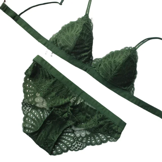 Komplet bielizny: koronkowy bi – Sleep Bra Bralette recenzja i cena